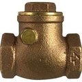 Midland Metal Swing Check Valve, 4 Nominal, IPS Threaded End Style, 200 psi WOG125 psi WSP Pressure, 5 to 150 d 940360